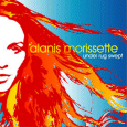 Music CD Under Rug Swept by Alanis Morissette